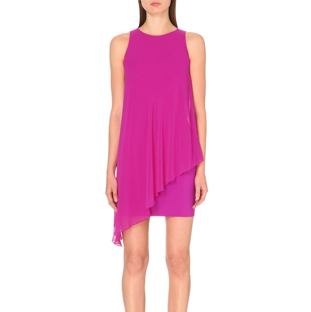 Ted Baker Locie stretch Jersey dress pink 8 10 3